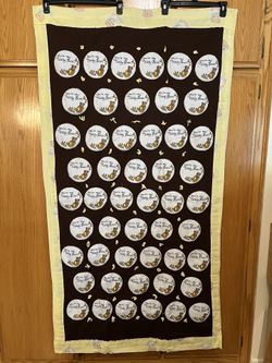 Vintage Teddy Bear Blanket