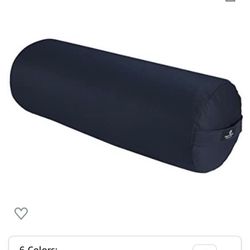 Hugger Mugger Round Yoga Bolster Blue