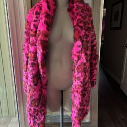 Leopard Print Coat