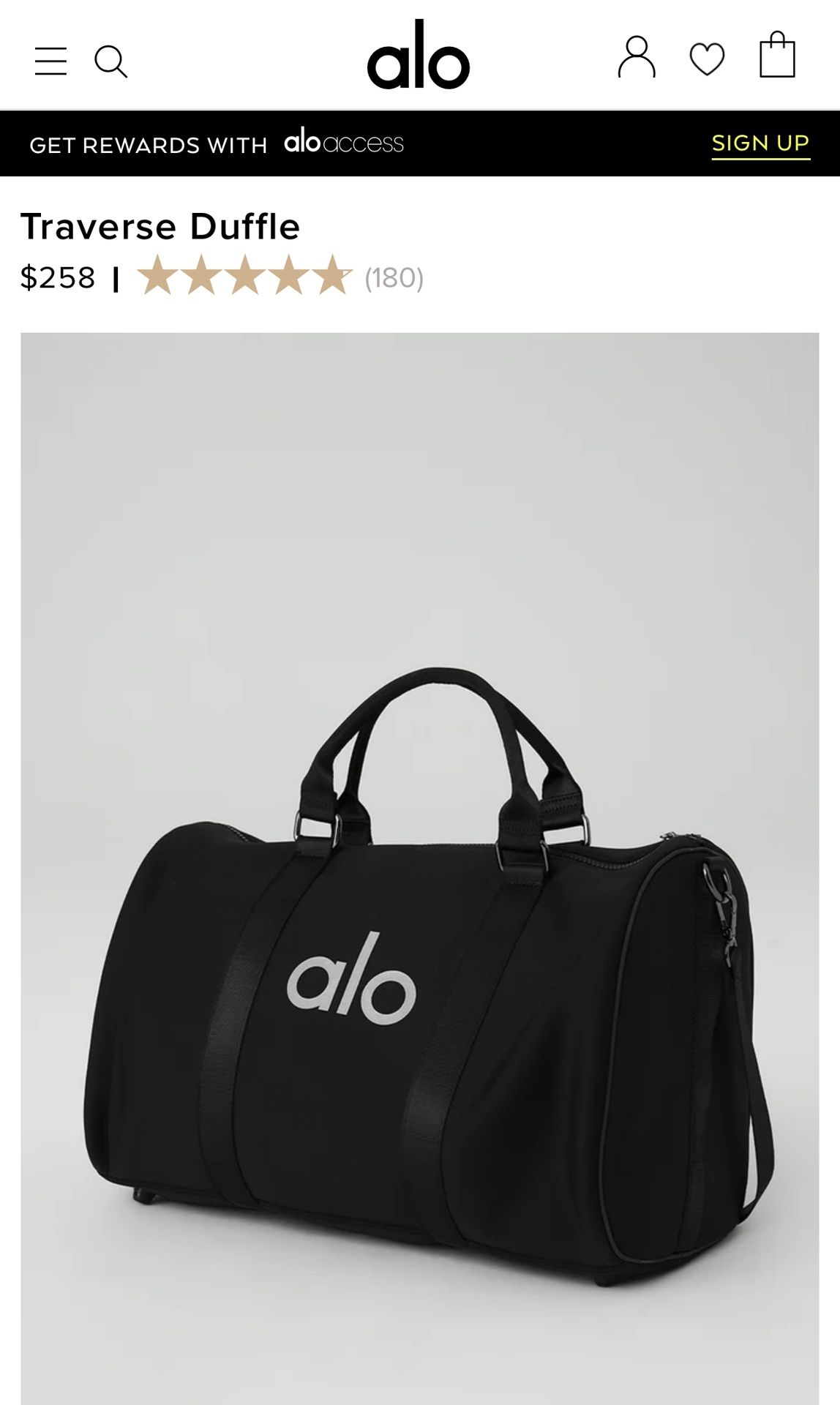 Alo Yoga Bag