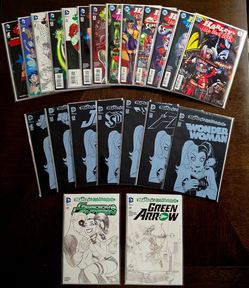 Harley's Little Black Book 2015 DC Comics Complete Run 1-6 + Variants Lot Of 22 🔥🔥🔥