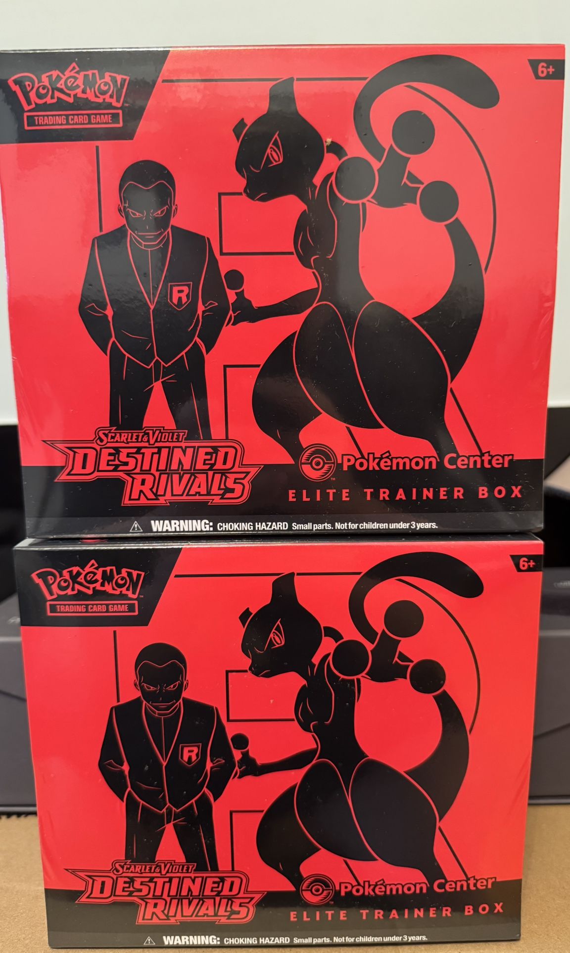 Destined Rivals ETB Pokemon Center Exclusive SEALED