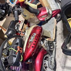 Electric Scooter Brand new motor, controller and tires