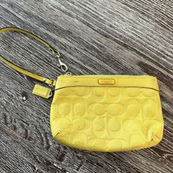 Coach Wristlet Clutch 
