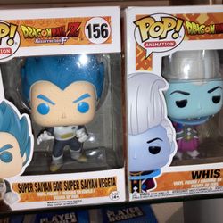 DBZ Pops-Vegeta, Future Trunks And Whis