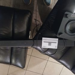 Vizio V21H8 Sound Bar With Bass Woofer 