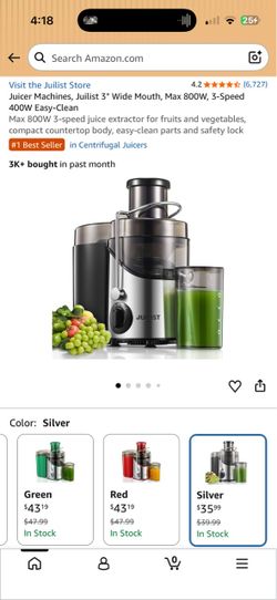 Juilist Centrifugal Juicer AMR526