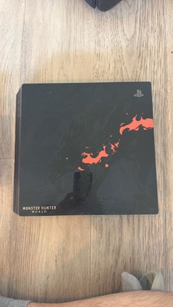 PS4 Pro Monster Hunter Limited Edition