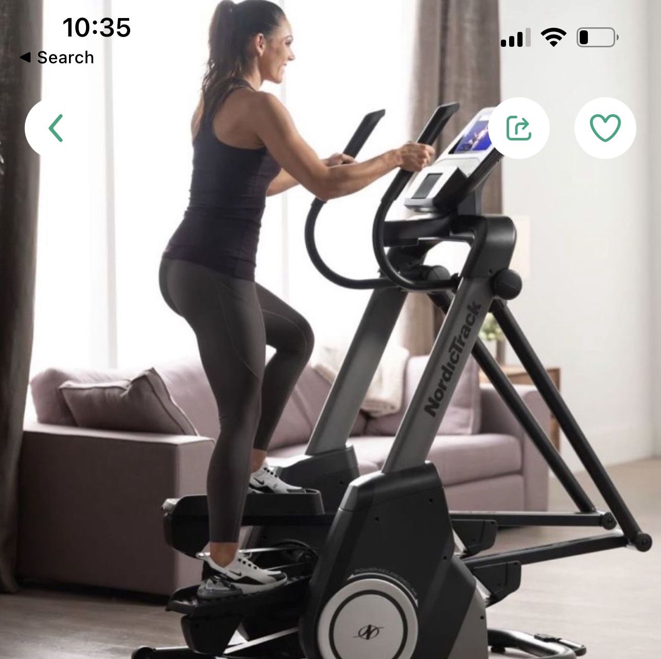 Elliptical NordicTrack FS10i FreeStrider for Sale in San Diego, CA