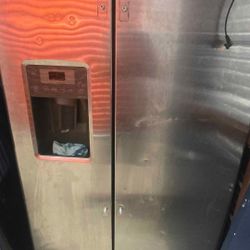 GE Double Door Fridge 