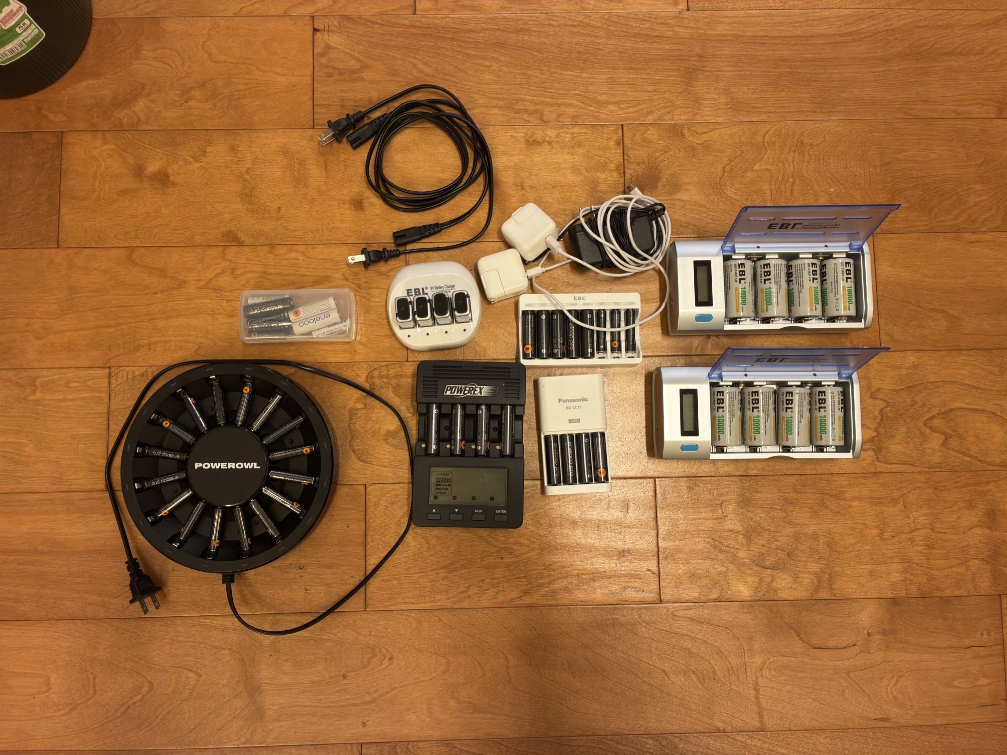 Rechargeable Batteries and Chargers