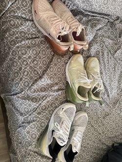 Nike Air Max 270 Sneakers – 3 Pairs all 3 pairs for $40