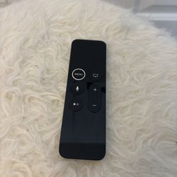 Apple TV remote with Siri enabled