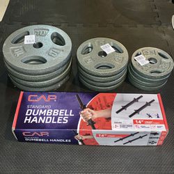 Adjustable Dumbbell Weight Set (Brand New)