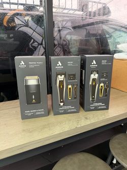 Andis Recon Clipper & Trimmer + ProFoil Plus II Shaver Set - Like New