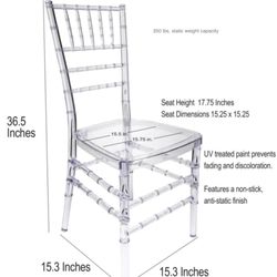 Chivari Chairs Ghost 