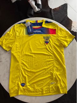 Ecuador National Team Soccer Jersey - OFFICIAL MARATHON PRODUCT - SIZE L