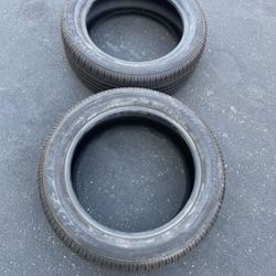 2 - 235/55r19 Toyo Tires 80% Good Tires Treads !!!!!!