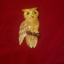 Vintage Owl Plaque