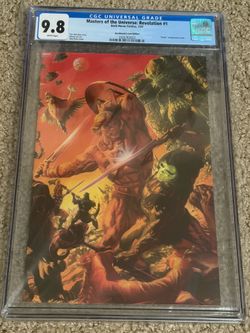 He Man Masters of the Universe Revelation 1 Alex Ross Variant Cgc 9.8 comic
