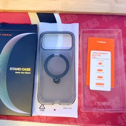 Torras Air Ostand Q3 Air - iPhone 17 Pro Max - Shadow Black