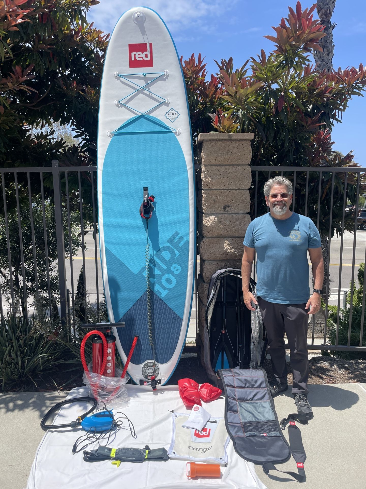 High-End Inflatable Red Paddle® Stand Up Paddleboard Complete Package