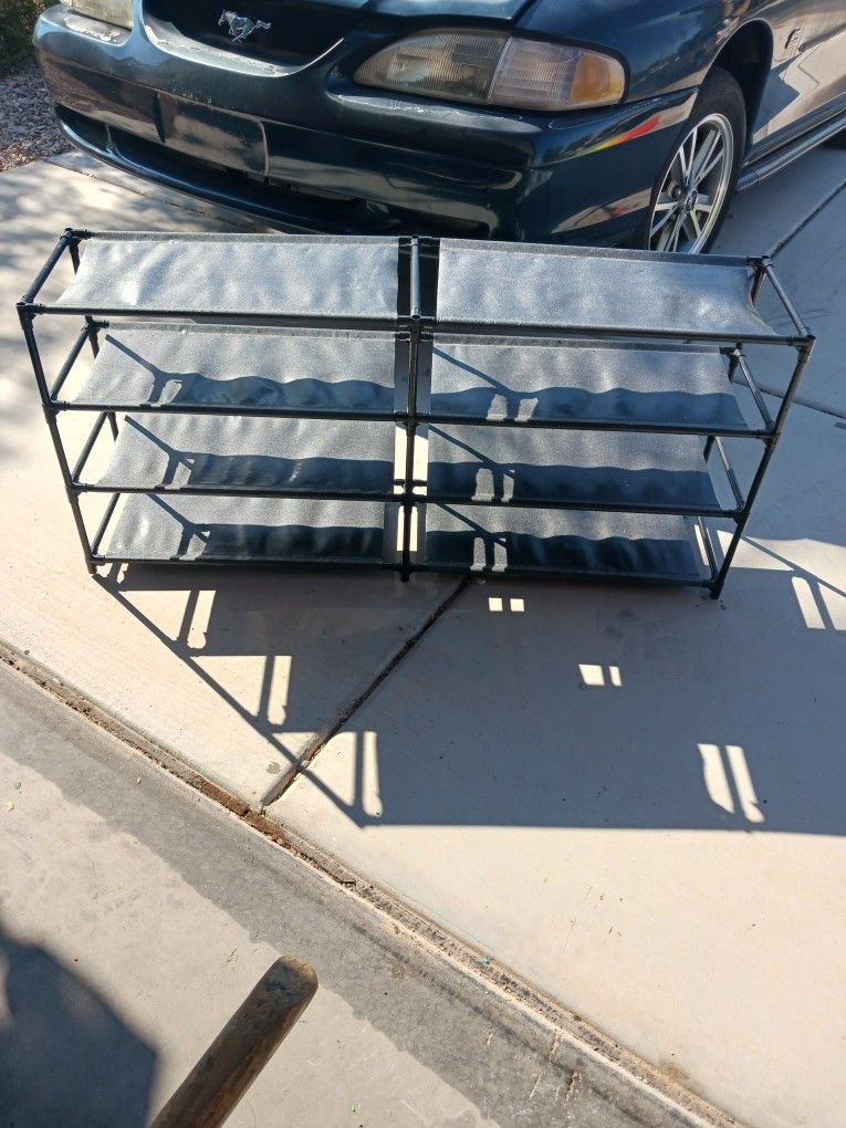 Large Clean Shoe Rack Asking $40 Must Pick Up Broadway And APACHE BUCKEYE AZ CASH ONLY PLS THANKS Check Out My Page All Types Of Stuff Downsizing