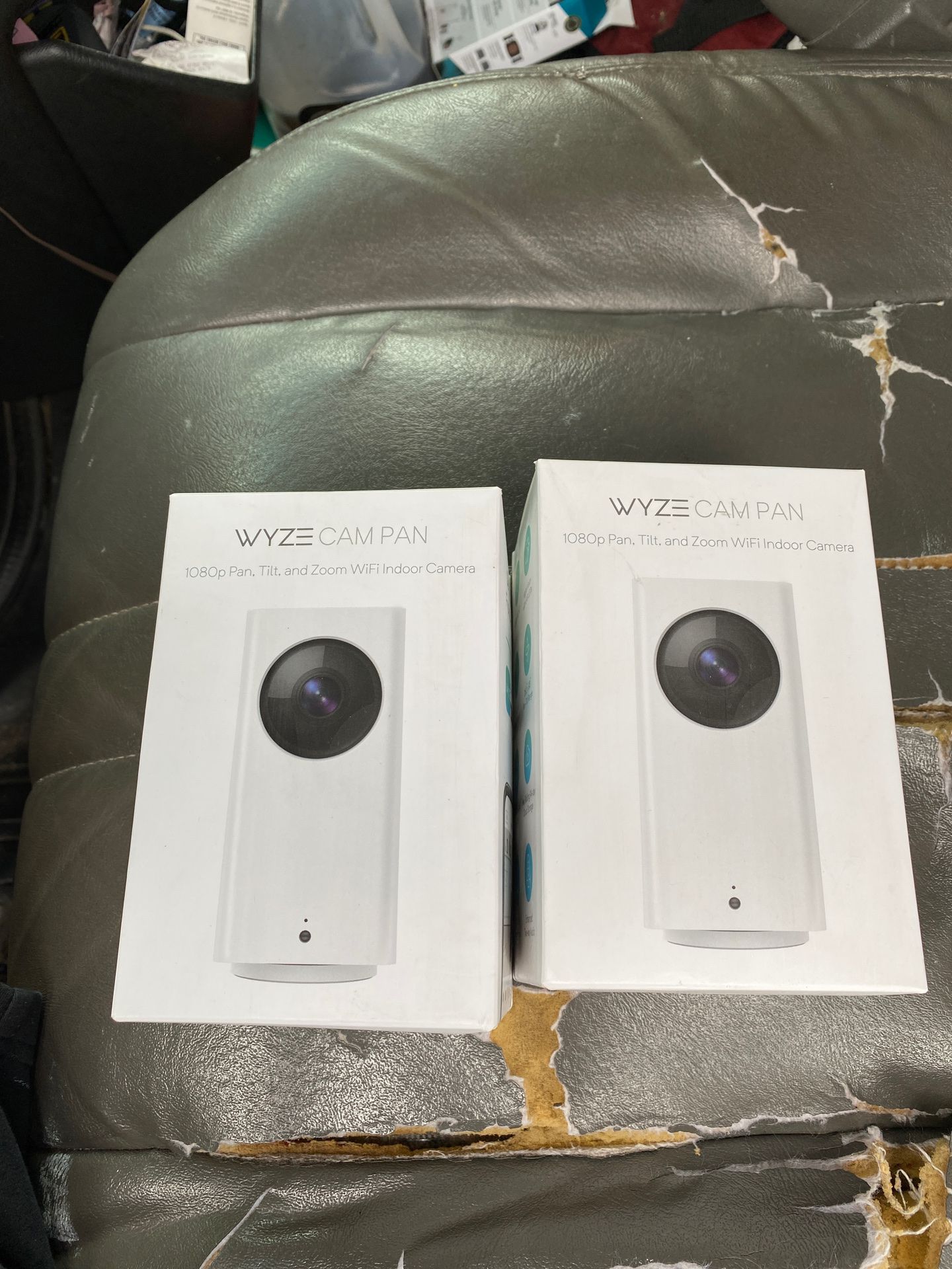 Brand new WYZE cam pen 1080 P pan tilt and zoom Wi-Fi indoor camera
