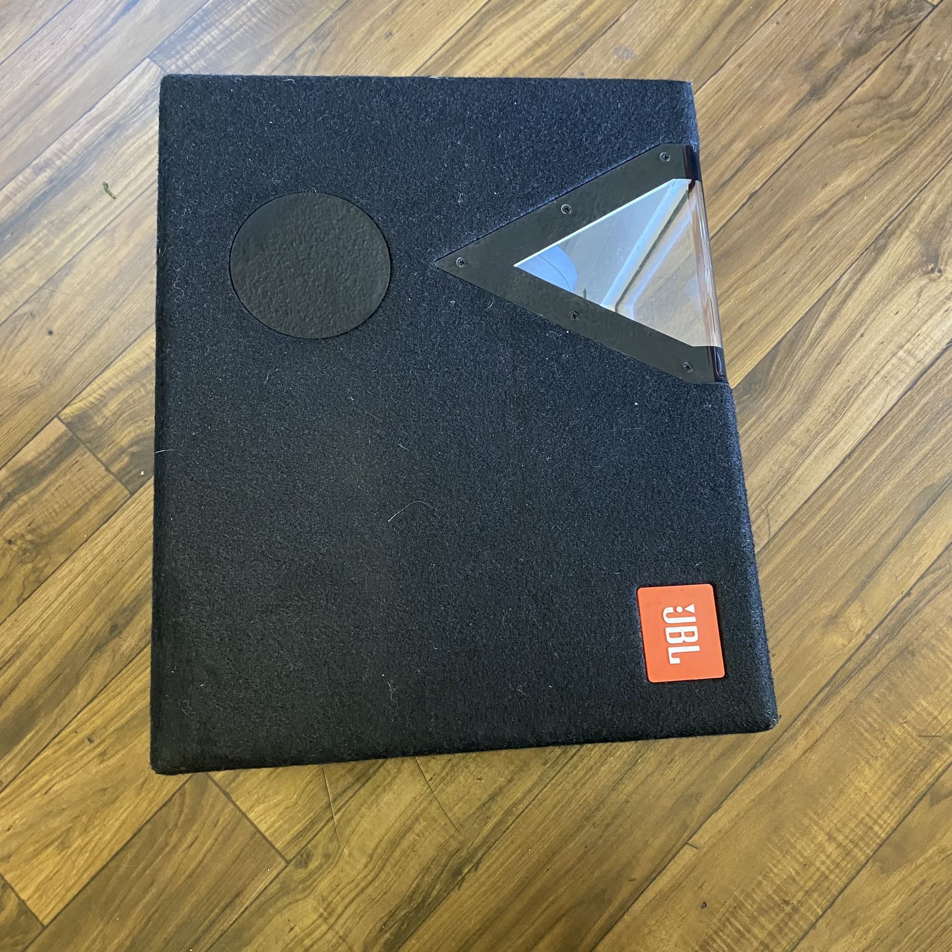 JBL GT 12BP 12” car audio Bandpass Subwoofer Box, Black