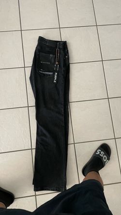 purple jeans
