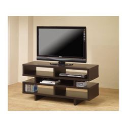 Brand New - In Box - 48" Wide Cappuccino Coaster TV Stand Console