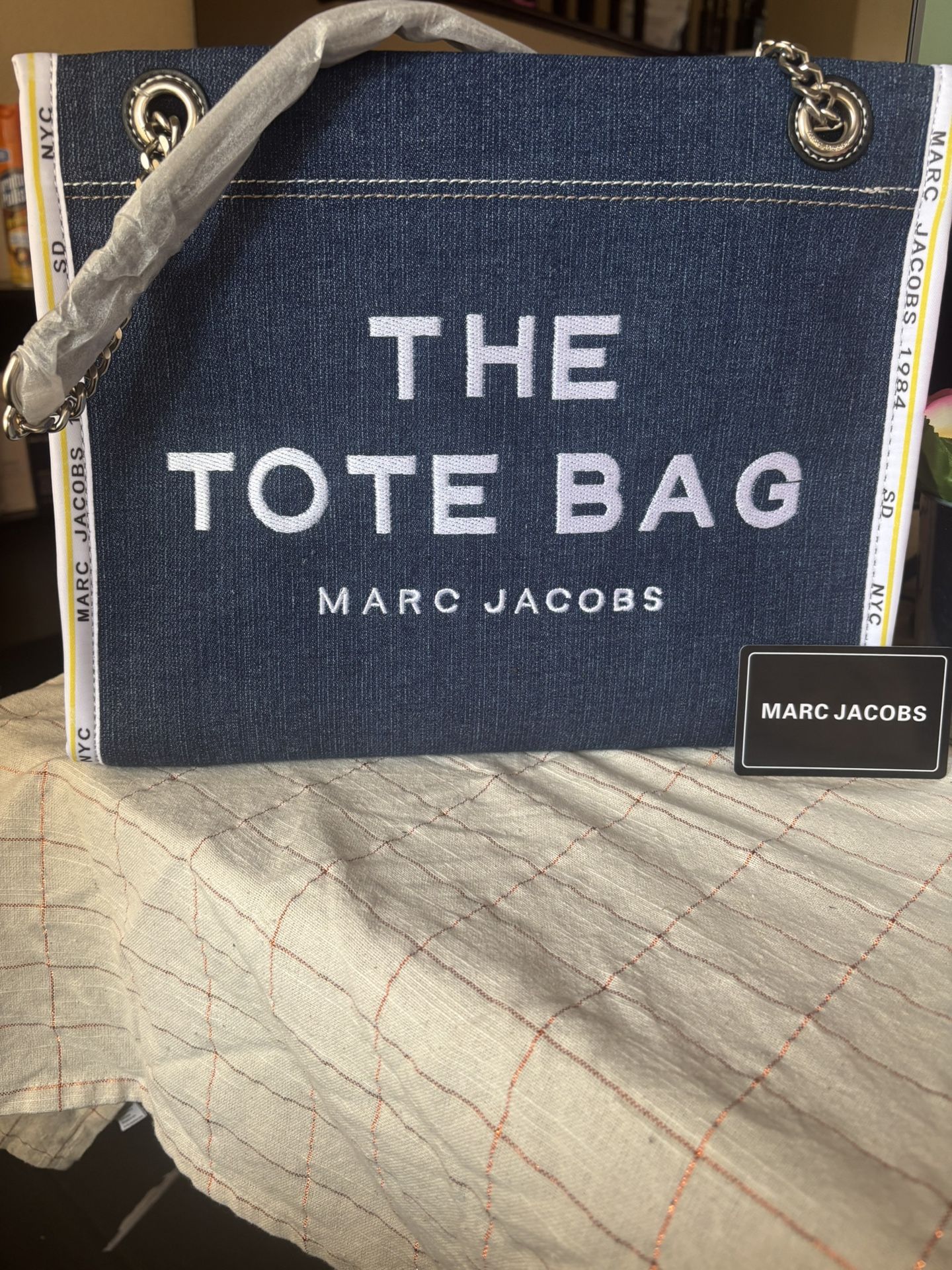 Marc Jacobs Denim Tote Bag