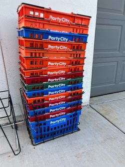 (15) Party City Shopping Baskets