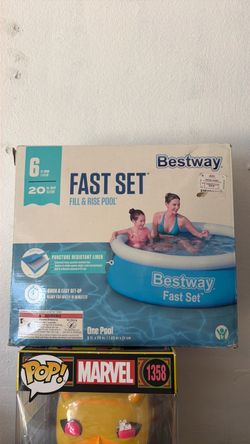 Bestway Fast Set Fill & Rise Pool 6ft