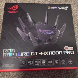ASUS Rapture GT-AX11000 PRO - AX11000 WiFi 6 Tri-Band Gigabit Wireless Gaming Router with AiMesh Support