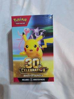 Pokemon  BOOSTER BUNDLE  30 CELEBRATION  new