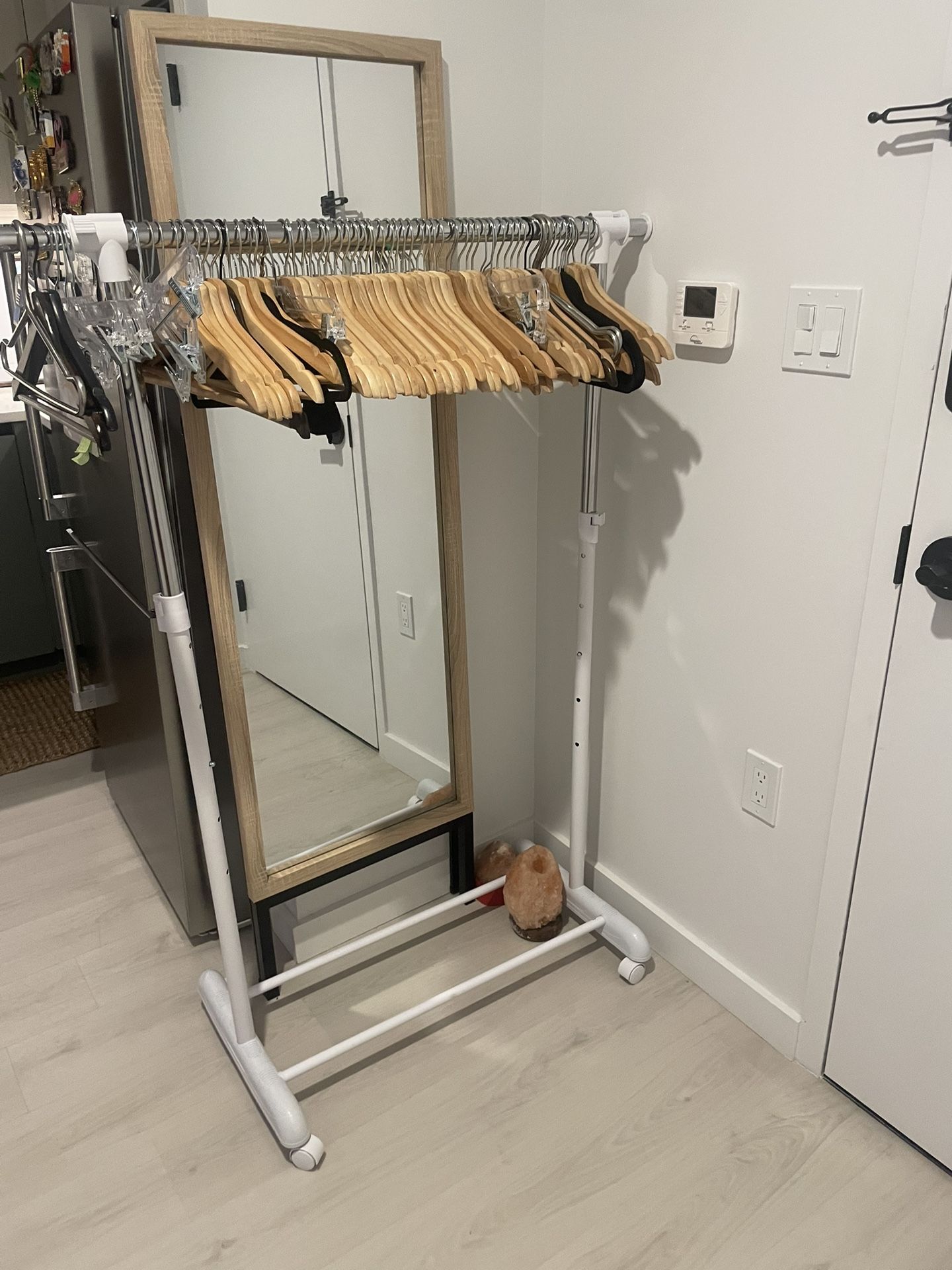 Clothing Rack And Hangers
