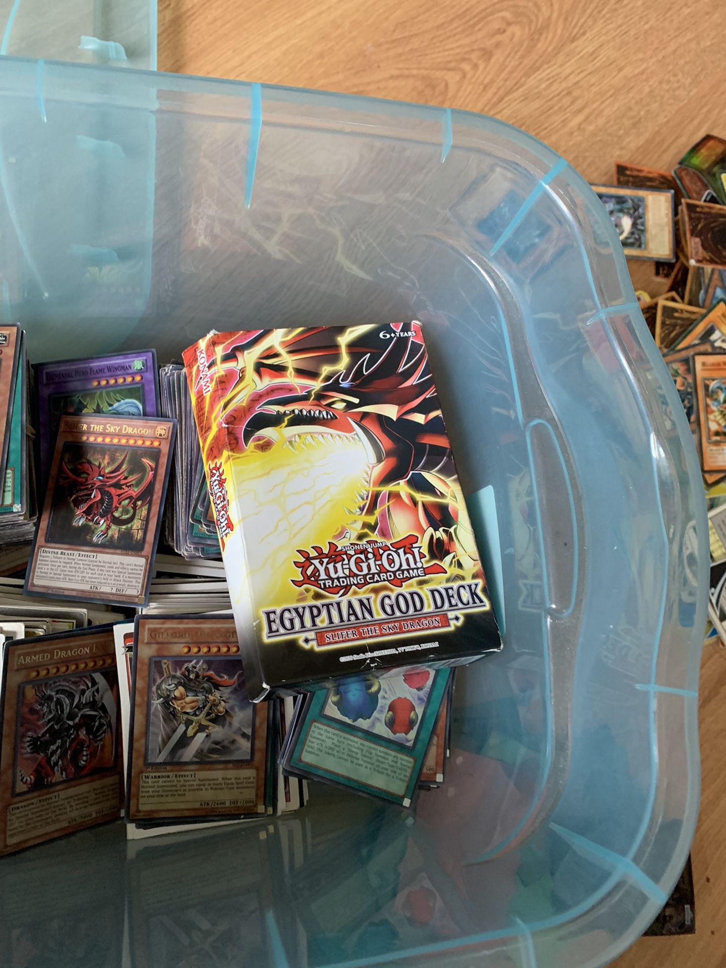 Yugioh, Pokémon, Digimon, Duel masters and baseball collectible cards