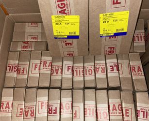 38x Square D EJB14020 Circuit Breakers - Factory Sealed Lot 