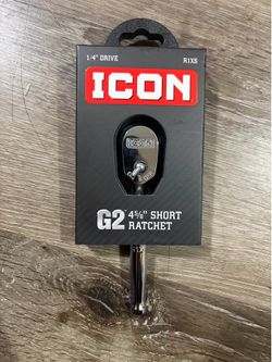 Icon 1/4 4in Ratchet