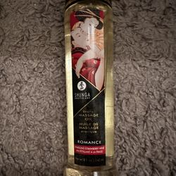 Shunga Massage Oil - Sparkling Strawberry Wine 