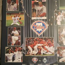 Phillies World Series Plaque