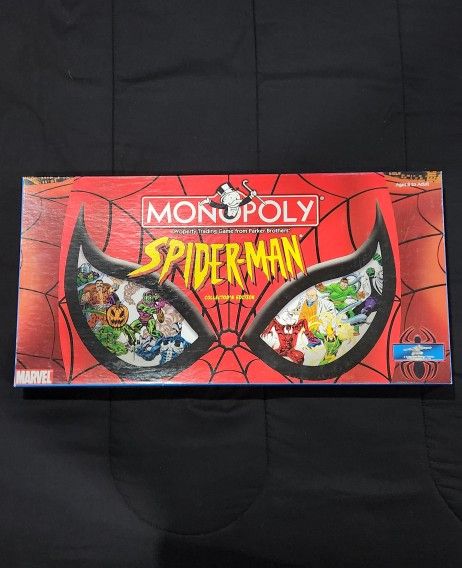 Spider-Man Monopoly 2002 Retro 