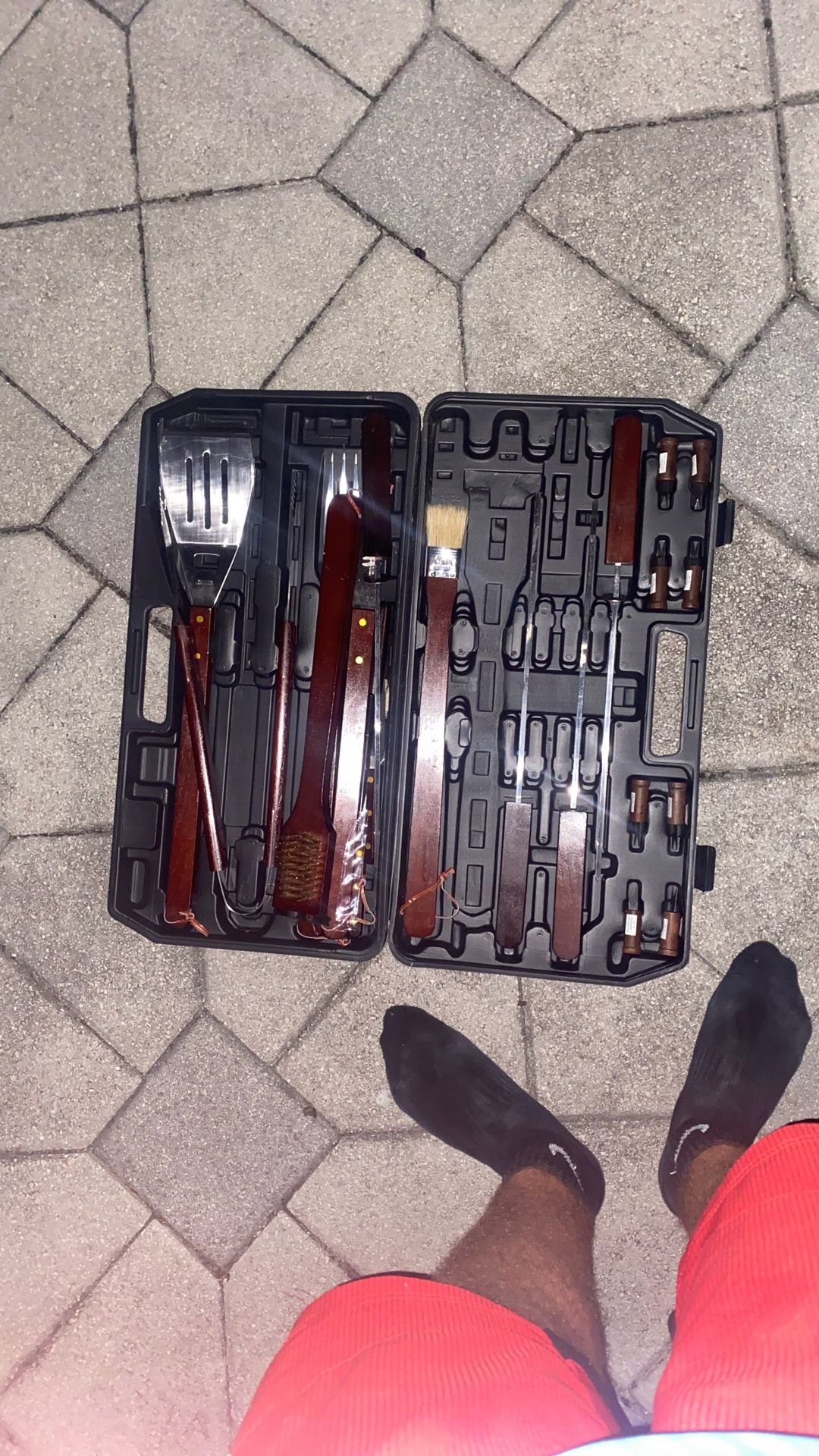 Electrical Grill Cooking Set