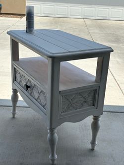 Entry table side table with drawer