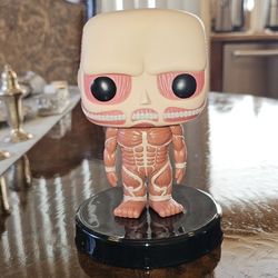 Attack On Titan Colossal 23 Funko Jumbo Vinyl Figure 6" / Anime / Naruto / Pokémon / One Piece / Demon Slayer / Collectible / Rare / Toy / Man Cave 