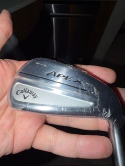 Brand new apex TI 250 fushion plated golf set 5-pw everything is brand new in plastic never touched