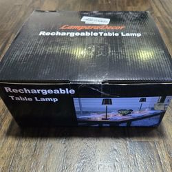 Brand New 4 Pack Of Brown Cordless Table Lamps 