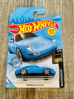Hot Wheels “Nightburnerz” Series ‘96 Porsche Carrera (Blue)