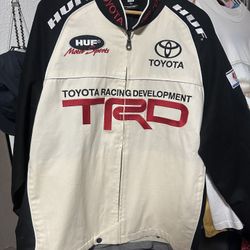 HUF x Toyota TRD Podium Racing Jacket